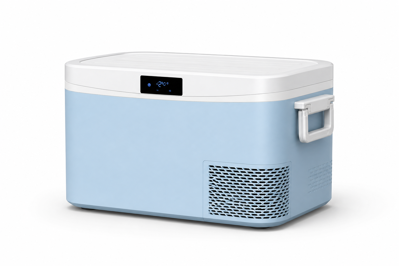 Techmark Frostiq 24L Pastel Blue Portable Refrigerator